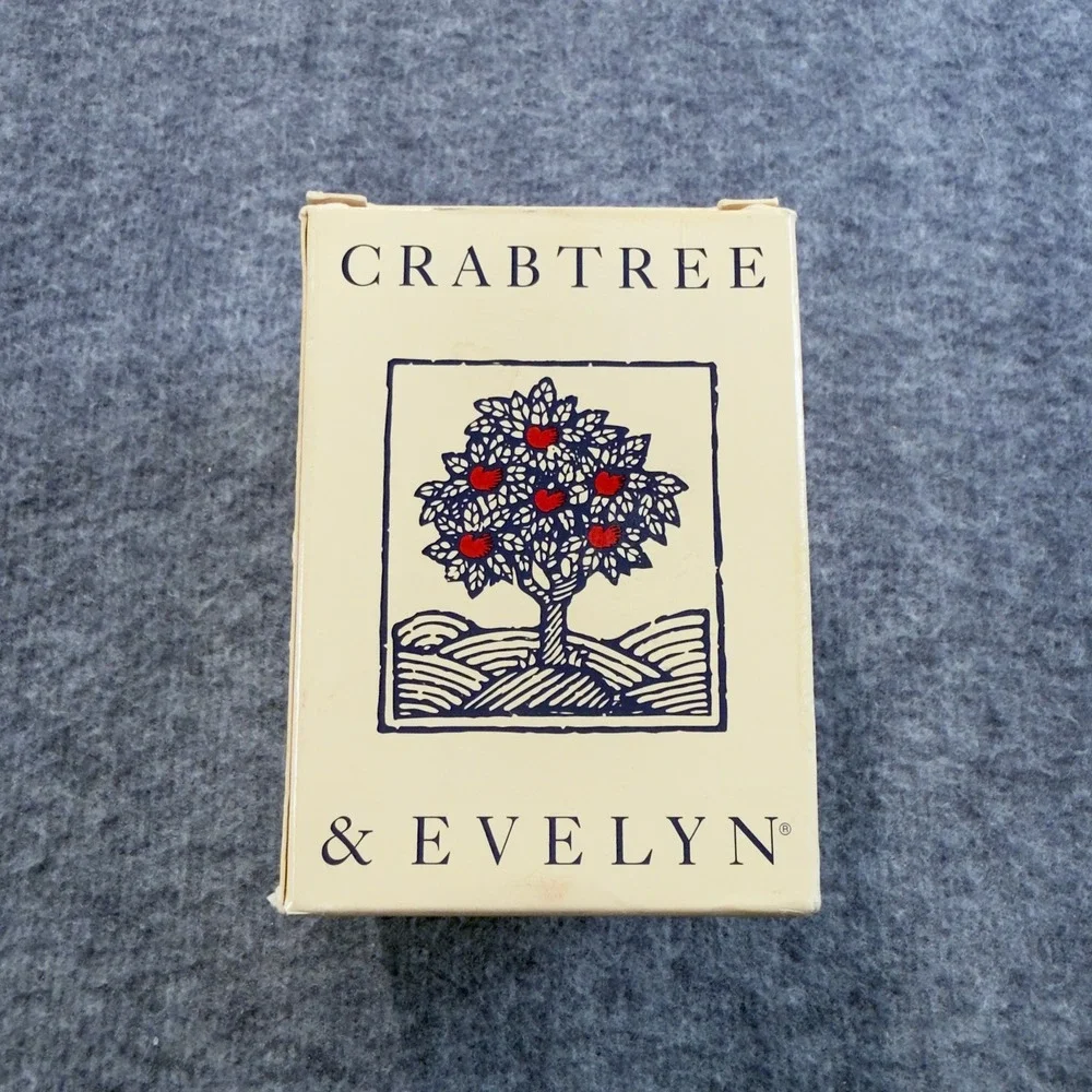 Crabtree & Evelyn Seacliffs Blue Pillar Candle 3x4 Vintage 1994 Fragranced 21453